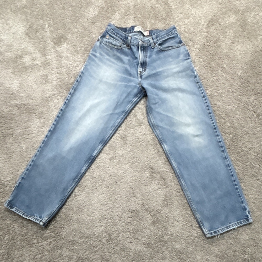 Levi's 560 Men's Comfort Fit Relaxed Light Wash Blue Denim 5-Pocket Jeans